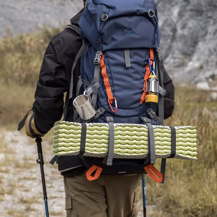 QOMOLANGMA - Ultralight Folding Foam Camping Sleeping Pad – Egg Crate Design