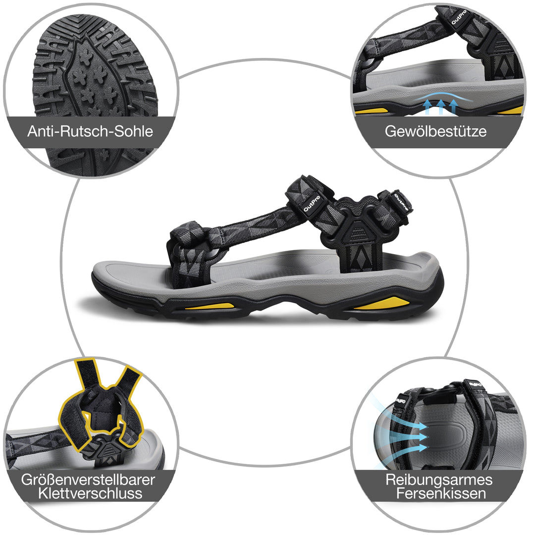 OutPro Women's Hiking Sandals