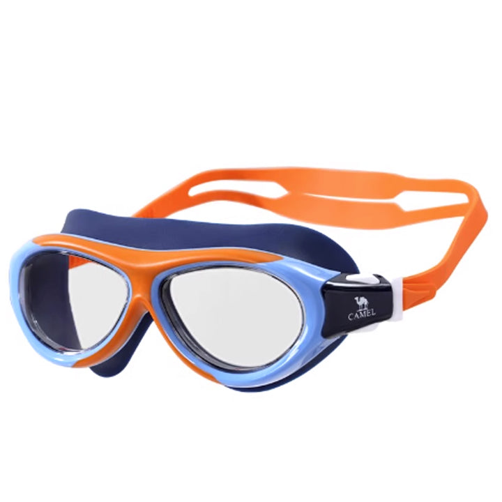 Kids Anti-Fog Swimming Goggles – Wide View, Leakproof & UV Protection – Comfortable Soft Silicone Swim Glasses for Boys & Girls