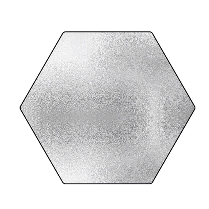 XIONGMAO - Reflective Hexagon Photography Backdrop – 274x237 cm