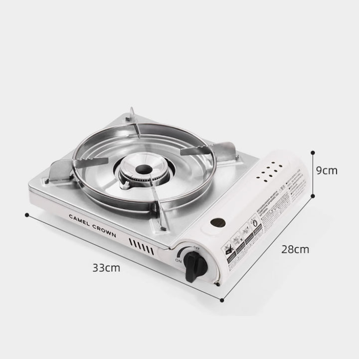 Portable Butane Gas Stove – CAMEL CROWN Single Burner for Outdoor & Indoor Cooking