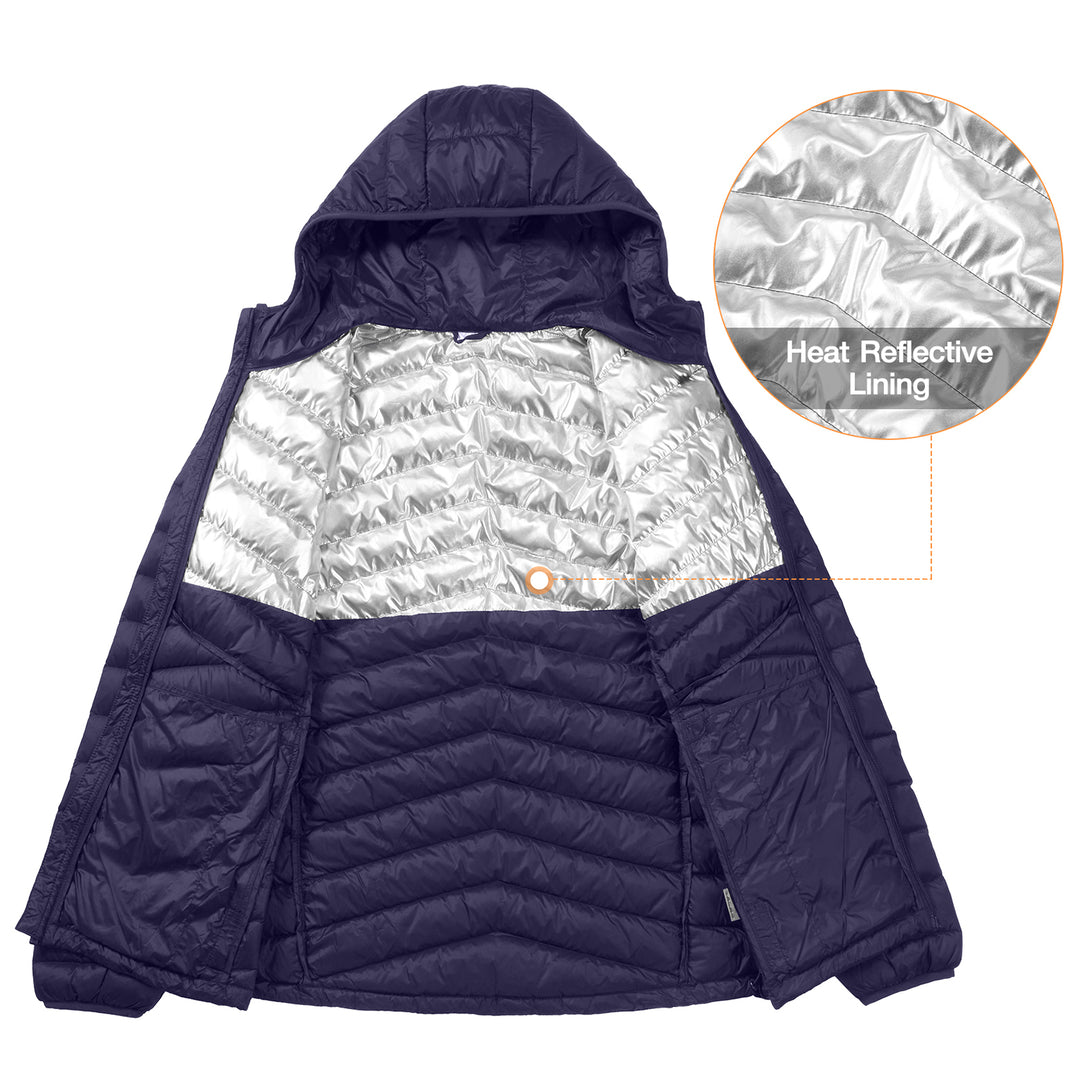 CAMEL CROWN Men's Packable Down Jacket