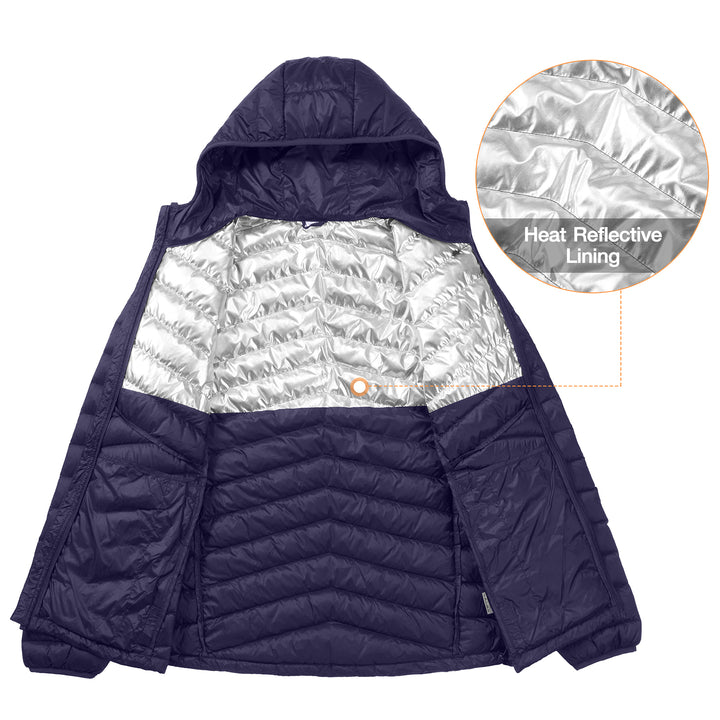 CAMEL CROWN Men's Packable Down Jacket