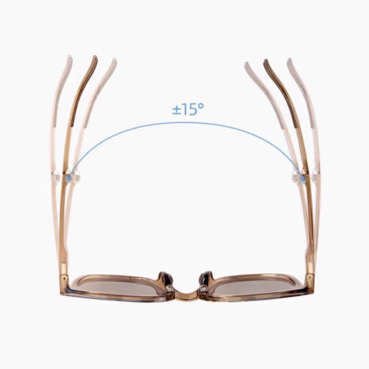 CAMEL Oversized Flexible Sunglasses