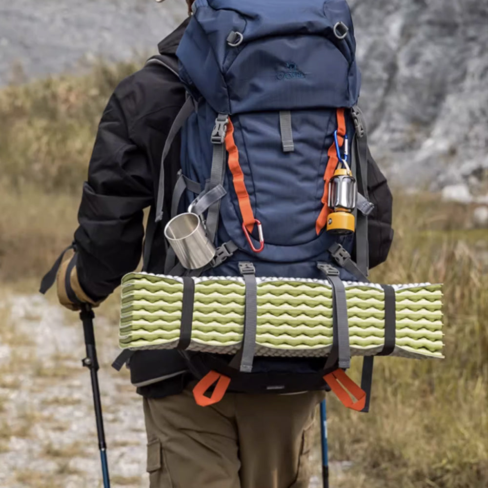 QOMOLANGMA - Ultralight Folding Foam Camping Sleeping Pad – Egg Crate Design