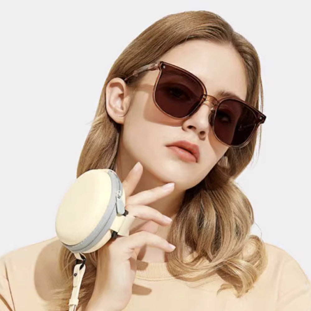 CAMEL Oversized Flexible Sunglasses