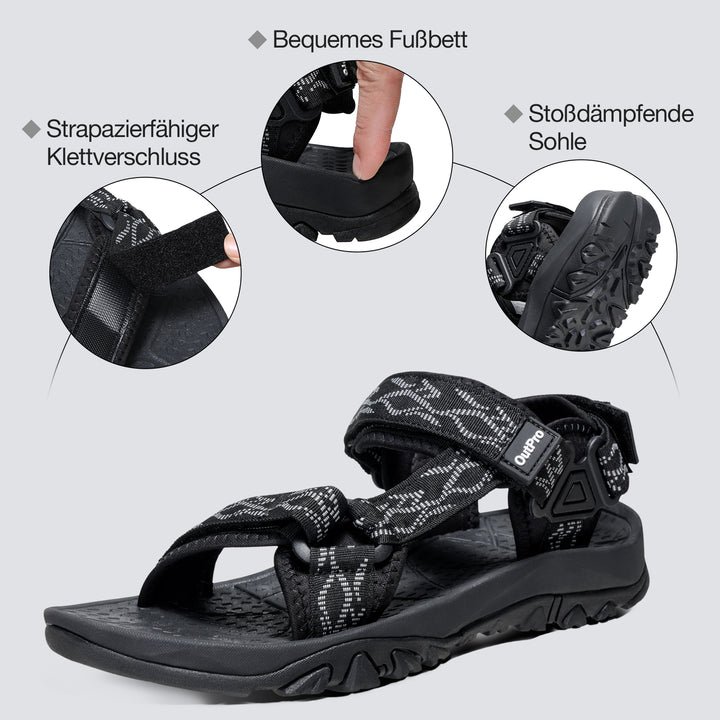 OutPro - Men's hiking sandals
