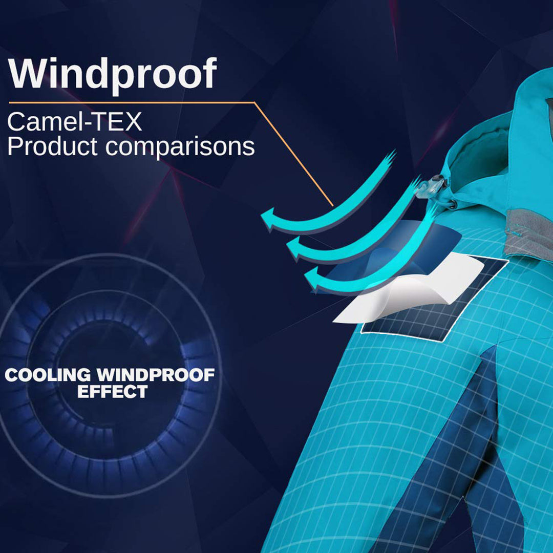 CAMEL CROWN Women's Waterproof Jacket